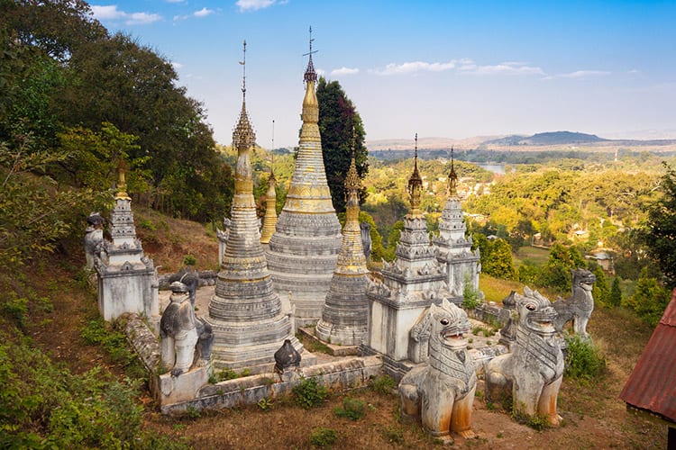 Pindaya tempel
