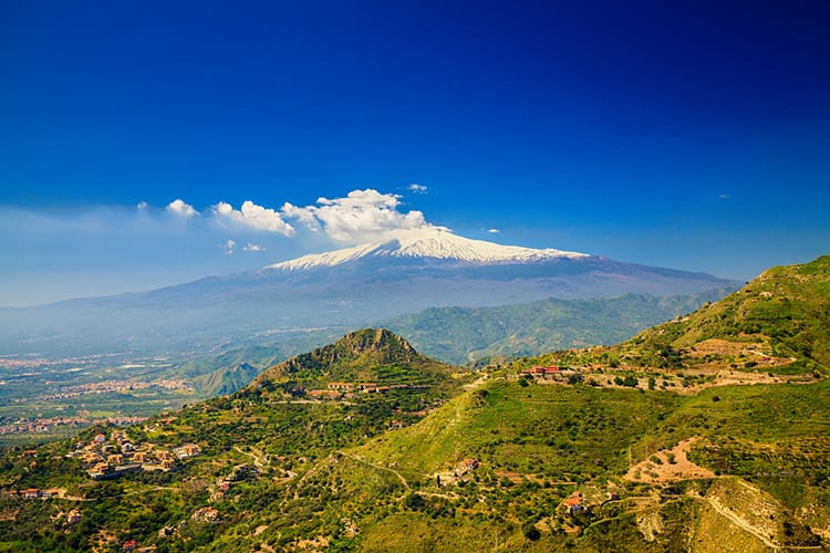 Etna vulkaan, Sicilië