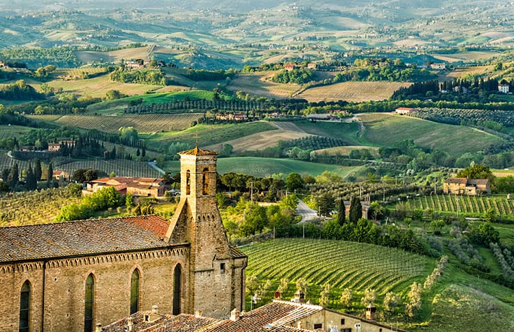 San Gimignano, Toscane