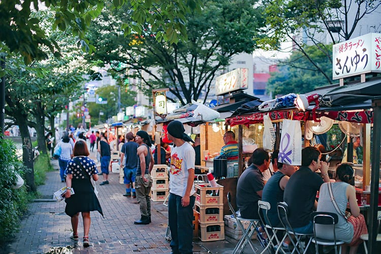 Yatai Food Market, Fukuoka