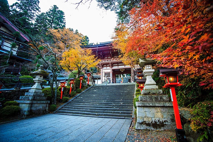 Kurama-dera tempel, Kyoto