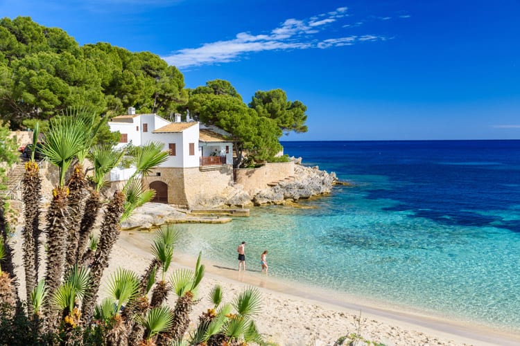 Spanje, Mallorca, Ratjada, Cala Gat