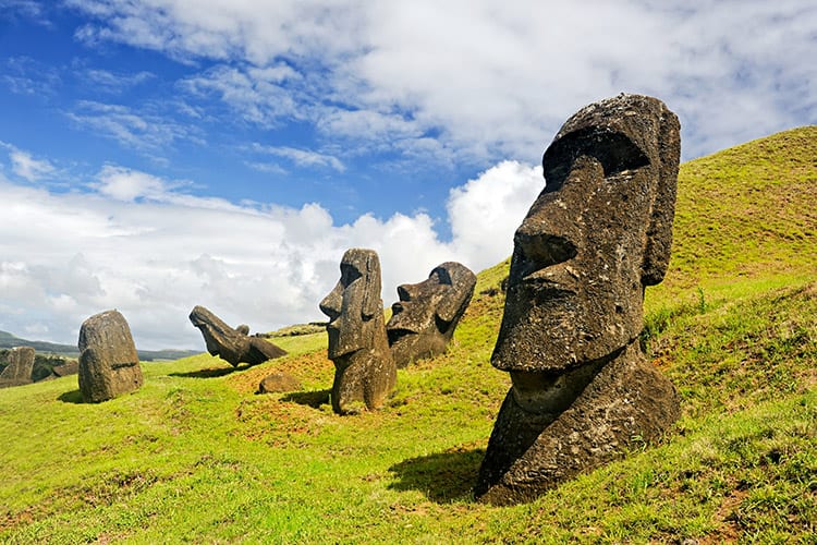 Moai, Paaseiland