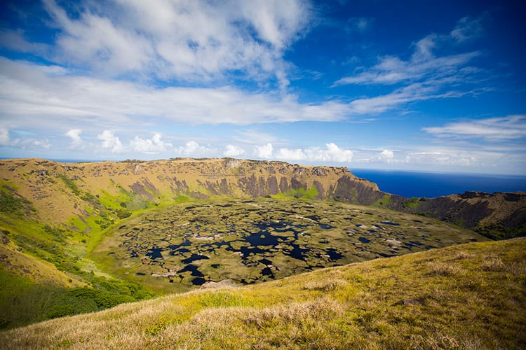 Rano Kau vulkaan, Paaseiland