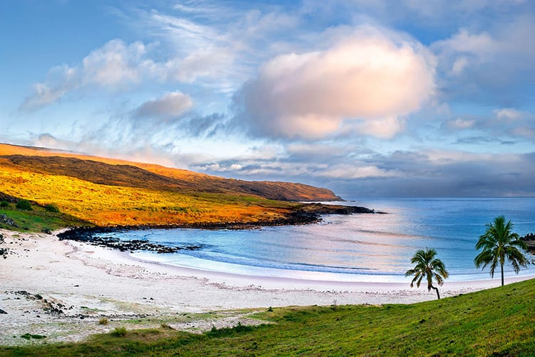 nakena strand op Paaseiland