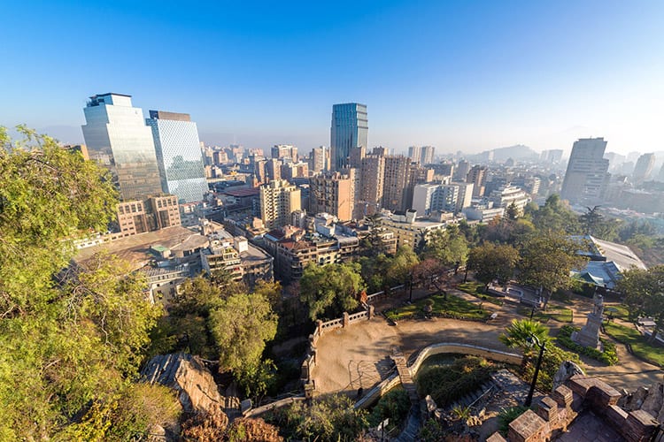 Cerro Santa Lucía, Santiago