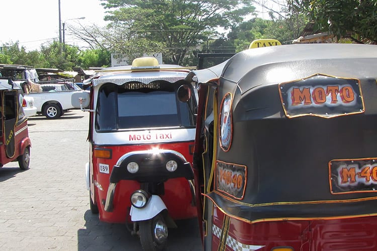 Lokaal vervoer in Managua