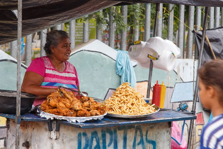 Street food, Managua