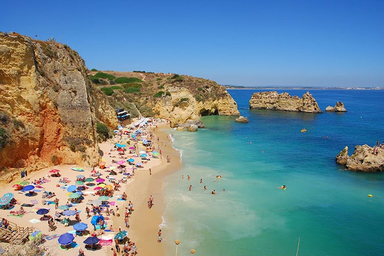 Albufeira strand