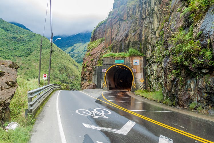 Fietsen bij Baños