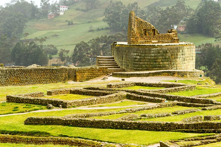 Inca-ruïne Ingapirca
