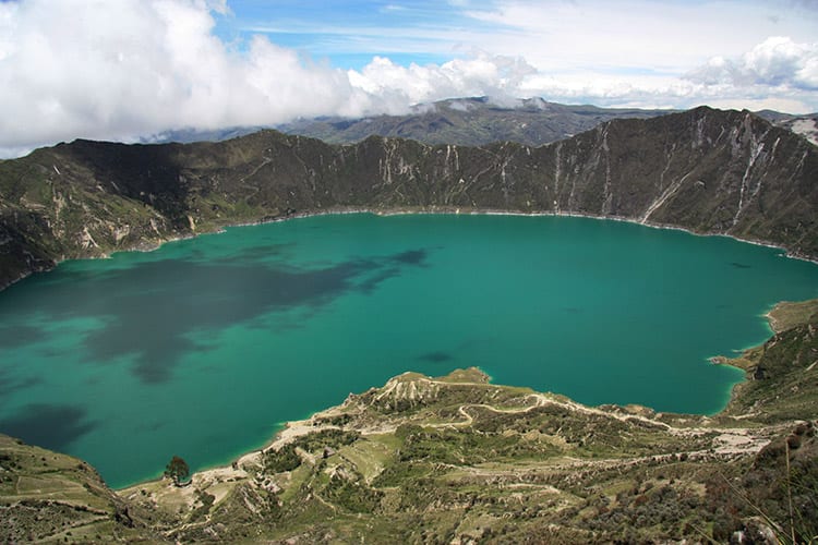 Quilotoa meer