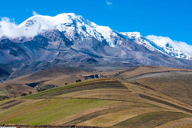 Chimborazo vulkaan, Ecuador