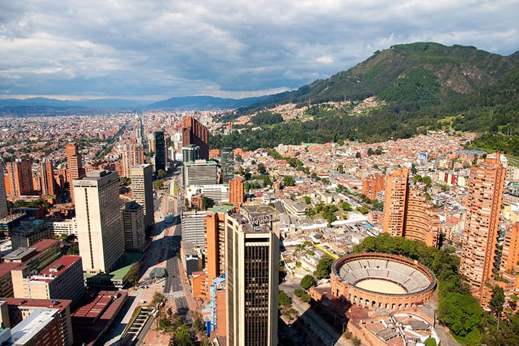 Straten van Bogota