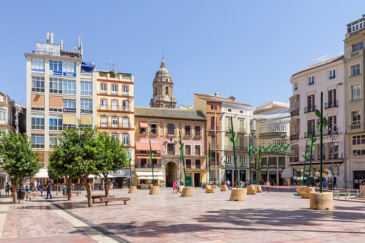 Plaza de la Constitucion, Málaga