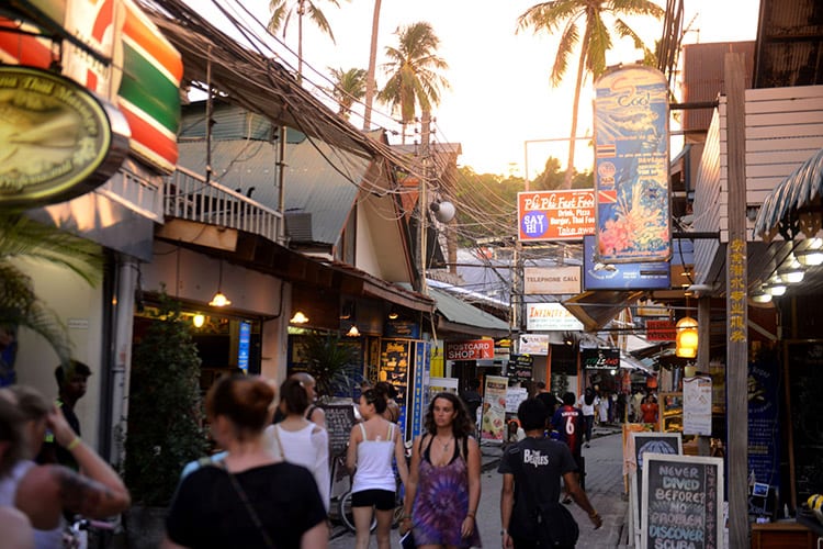 Koh Phi Phi village
