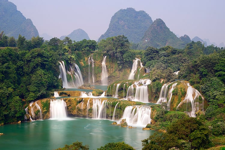 Ban Gioc watervallen