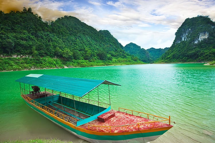Thang Hen meer, Vietnam