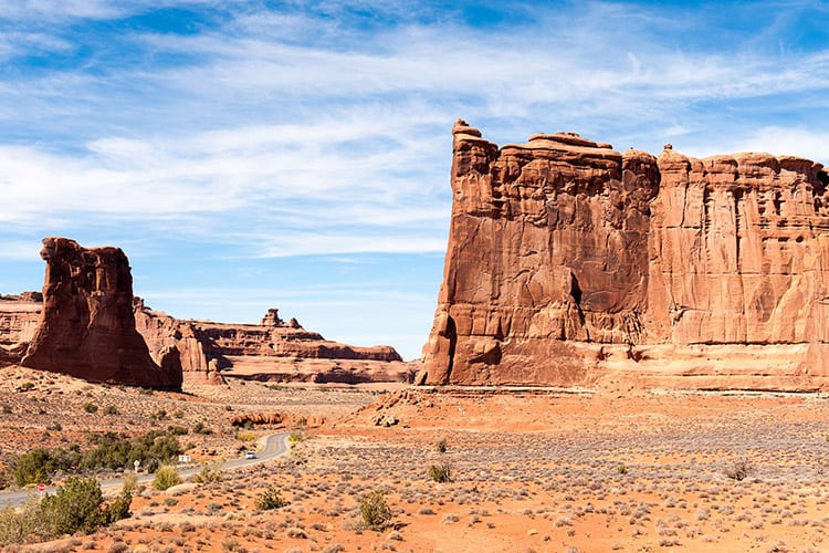 Courthouse Towers, Arches National Park