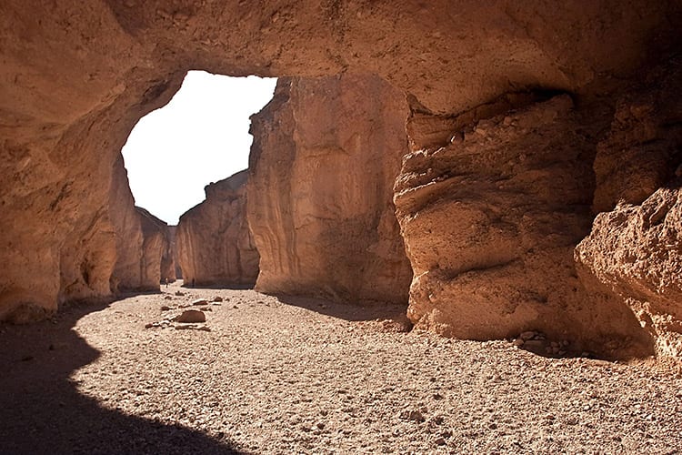 Natural Bridge Canyon, Death Valley