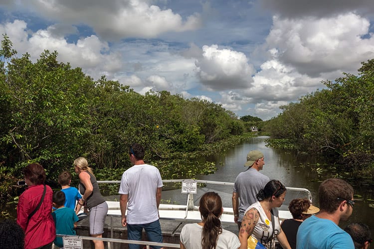 Everglades National Park per boot
