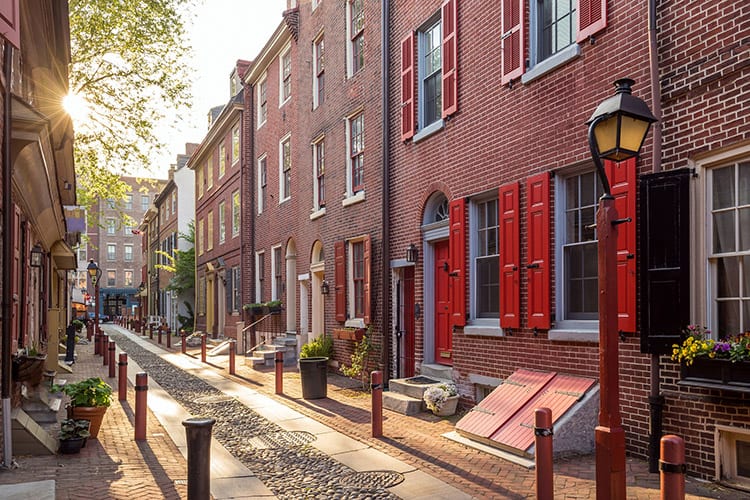 Elfreth’s Alley, Philadelphia