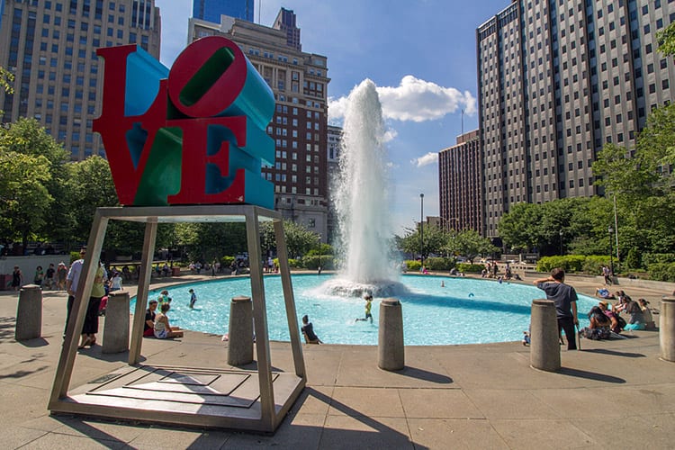 LOVE park, Philadelphia