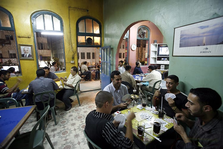 Koffiebar in Amman