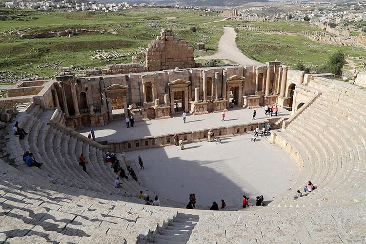 Amfitheater van Jerash