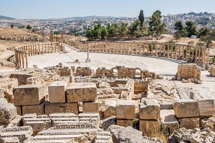 Het Forum, Jerash