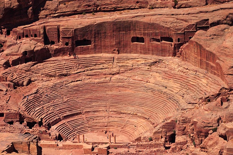 Amfitheater, Petra
