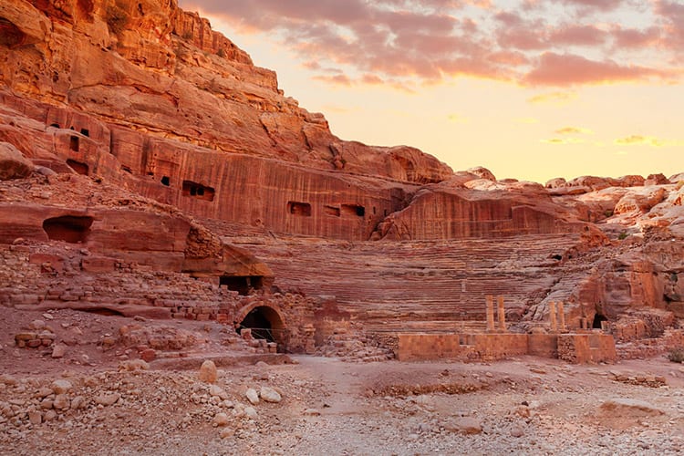Amfitheater, Petra