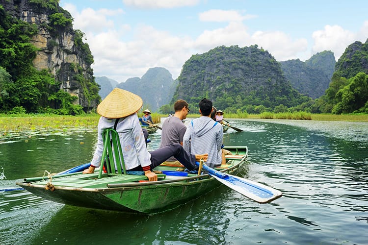 Tam Coc boottocht
