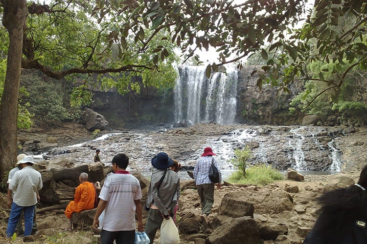 Bou Sraa waterval, Mondulkiri