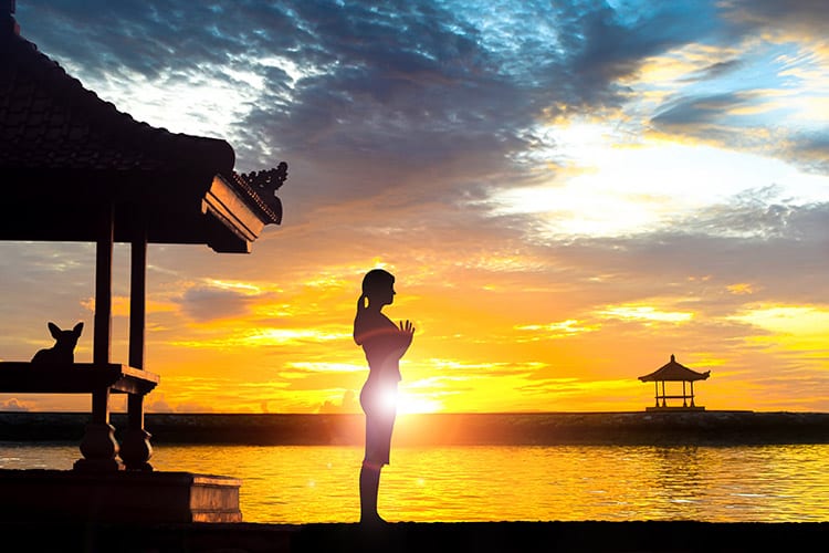 Zonsopgang in Sanur