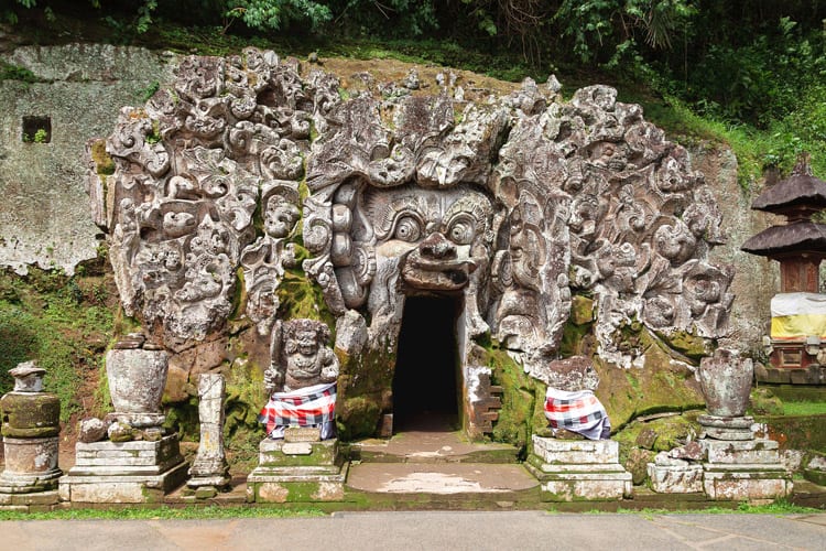 Goa Gajah tempel, Ubud