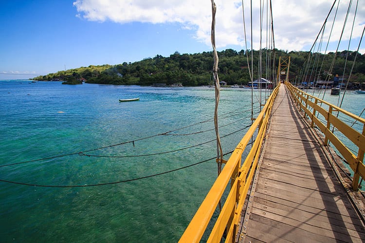 Suspension Bridge, Nusa Lembongan