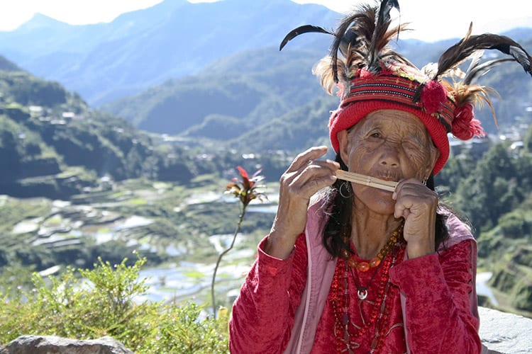 Ifaguo vrouw, Banaue