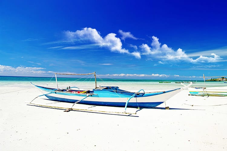 'Bangka' boot, Malapascua