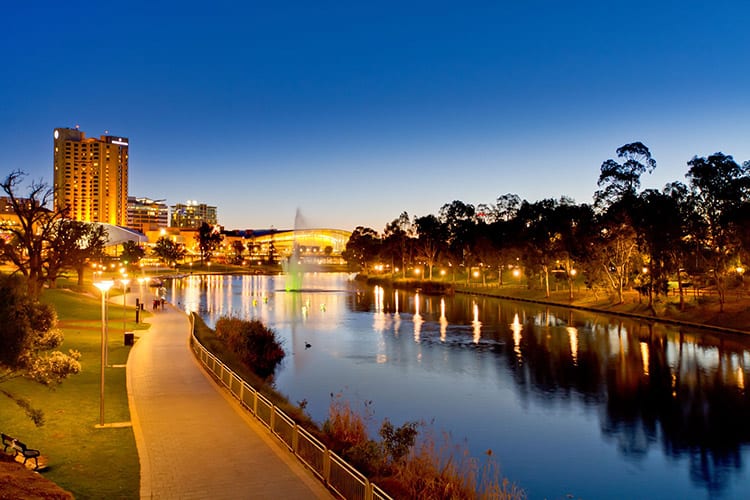 Torres rivier, Adelaide