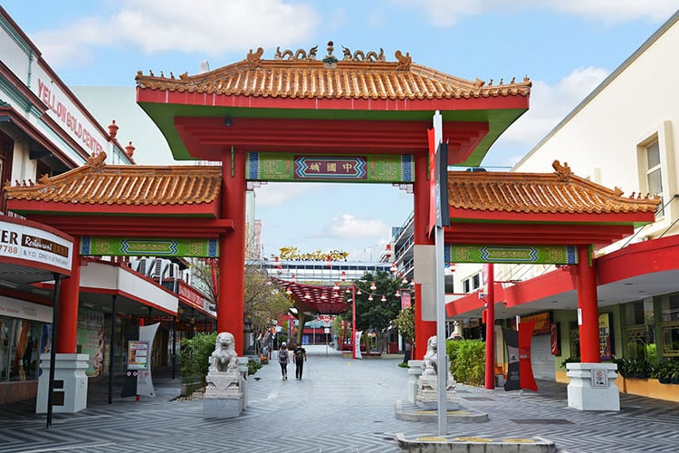 Chinatown in Brisbane