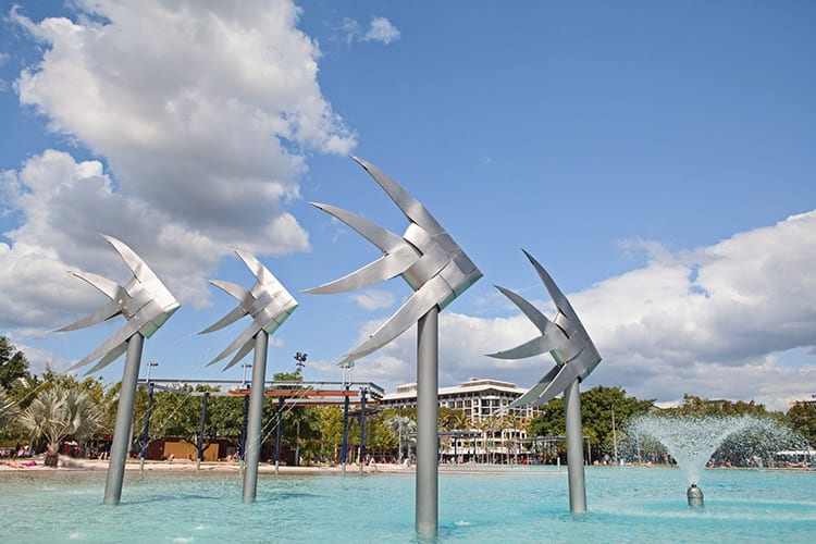 Cairns Foreshore Promenade’s swimming lagoon