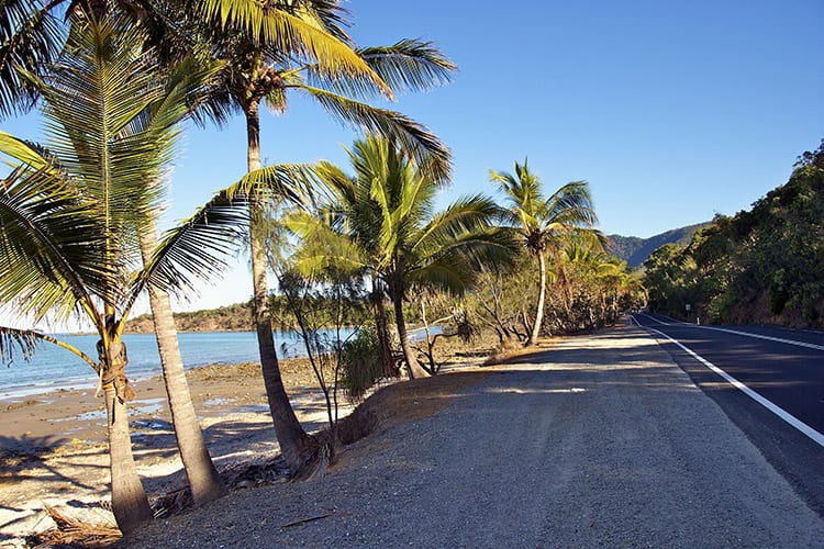 De weg naar Port Douglas