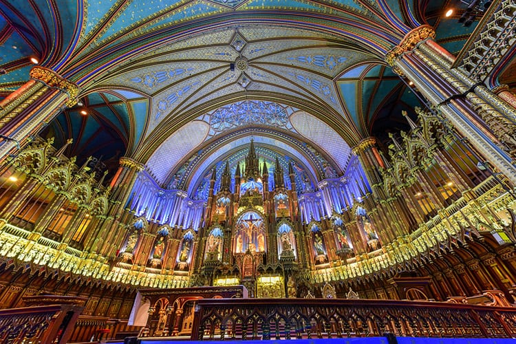 Basilique Notre Dame, Montreal