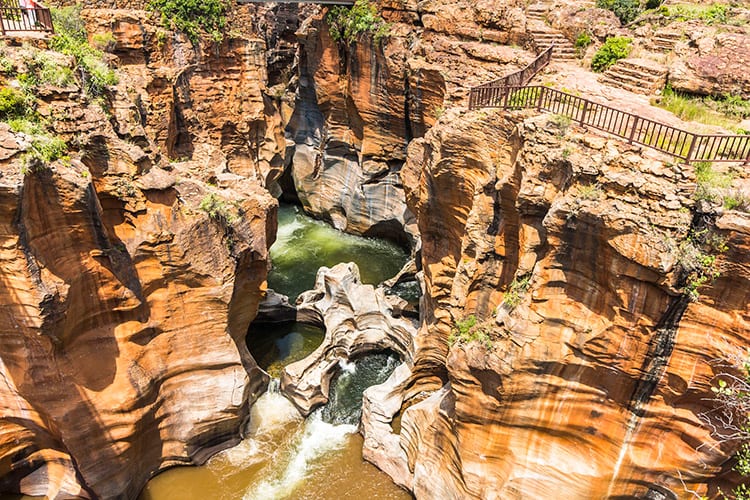 Bourkes Luck Potholes, Zuid-Afrika