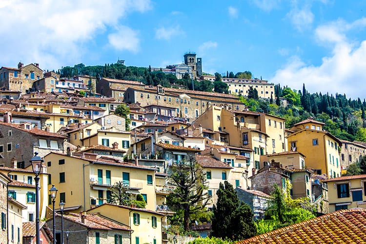 Cortona, Toscane