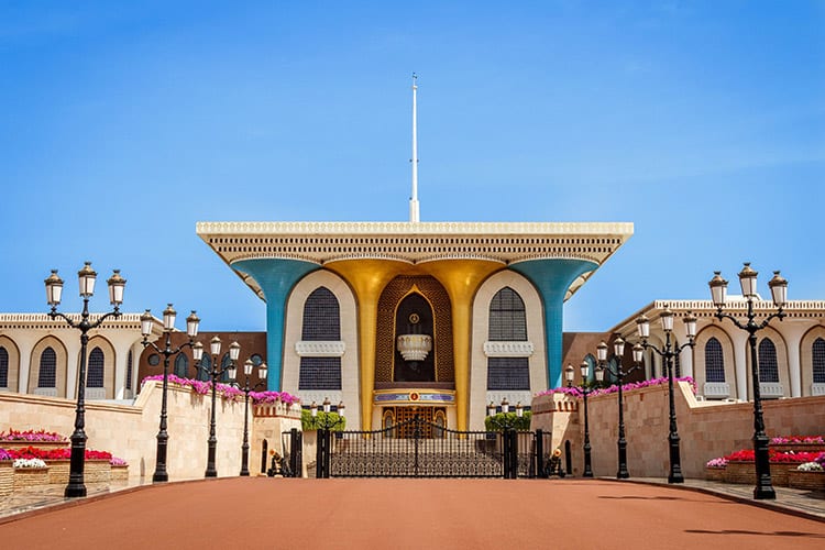 Al-Alam paleis, Oman