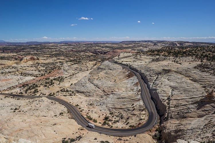 Head of the Rocks Overlook, Scenic Byway 12