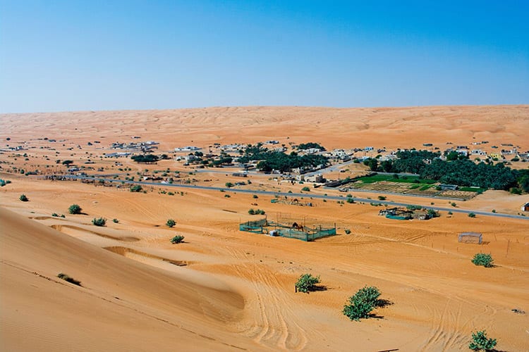 Wahiba Sands dorpje