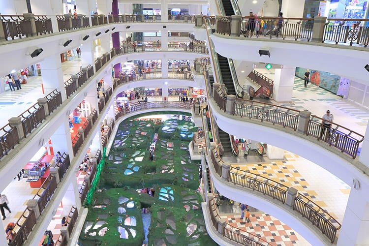 Shopping mall, Kuala Lumpur